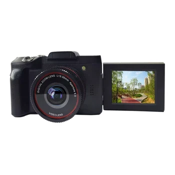 16MP 16X Zoomom 1080P HD Vrtenja Zaslona Mini Mirroless Digitalne Kamere DV Z vgrajenim Mikrofonom
