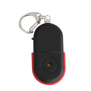 Mini Anti-Izgubil Piščalka Zakleniti Odkritelj Brezžični Alarm Smart Tag Tipko Lokator Keychain Tracker Piščalka Zvoka, LED Luči Tracker