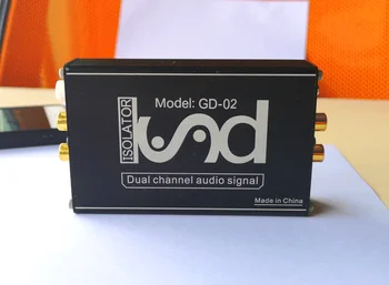 Strokovno Hrupa Žiga GV-02 Zvočni Izolator De-trenutne Zmanjšanje Šuma Filter Signal sporno, Anti-motnje