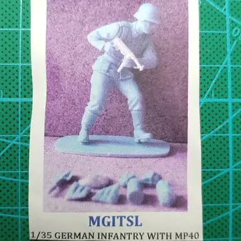1/35 Smolo Model Slika GK，nemški vojak , Nesestavljeni in unpainted kit