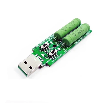1 Kos USB Upor DC Elektronski Obremenitve S Preklop Nastavljiv 5V1A/2A/3A Zmogljivost Baterije Napetost Razrešnice Odpornost Tester