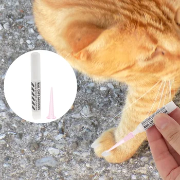 10 Kos Domače Mačke Dodatki, ki se Ukvarja Anti-scratch za Lak za Nohte Zajema Lepila Lepilo Nevihte