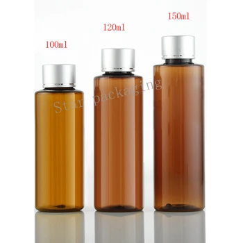100 ML 150 ML Make Up za Shranjevanje Parfum Olje se lahko ponovno polnijo navoj tekoča Krema Posodo Kozmetični za Nego Kože Praznih Plastenk