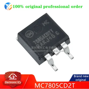 100% prvotne MC7805CD2T Standard Regulator Pos 5V 1A 3-Pin(2+Tab) D2PAK Cev
