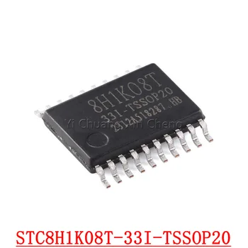 10Pieces Novo Izvirno STC8H1K08T-33I-TSSOP20 1T 8051 Mikroprocesorski Čip