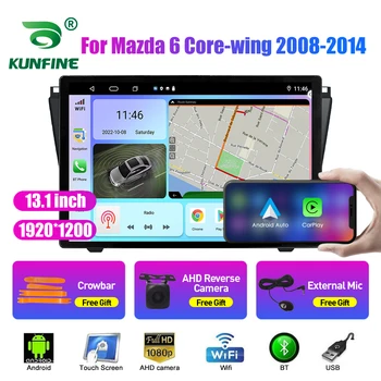13.1 palčni avtoradia Za Mazda 6 Core-krilo 2008-2014 Avto DVD GPS Navigacija Stereo Carplay 2 Din Centralne Večpredstavnostna Android Auto