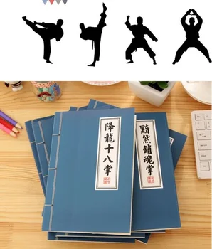 1pcs/veliko trendi šivanje zavezujoče zvezek Kitajski Kong Fu seriji dnevnik prenosni papir pad marker memo knjiga