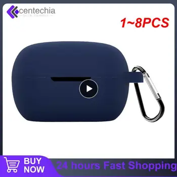 1~8PCS Silikonska Zaščitna torbica za Tune 115TWS Slušalke Brezžične bluetooth-združljive Slušalke Polnjenje Box Čepkov Kože