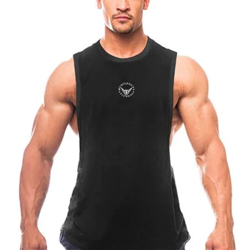 2022 Moški Fitnes Gym Tank top Fitnes majica brez Rokavov, Moški dihanje Očesa Športne Majice Spodnja Telovadnic, ki Teče Telovnik Za Moške