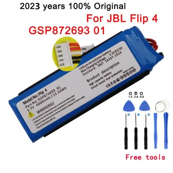 2023 Let 100% Original Zvočnik Baterije GSP872693 01 Za JBL Flip 4 medije flip4 3,7 V: 4000 mah Posebna Izdaja Bluetooth Audio (zvok Bluetooth Bateria