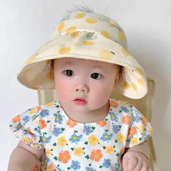 2023 Novega Otroka na Prostem z Nastavljivo Vrv Baseball Caps Glavo Pomlad Poletje korejski Moda Otroci Zložljive Sonce Patron Klobuki