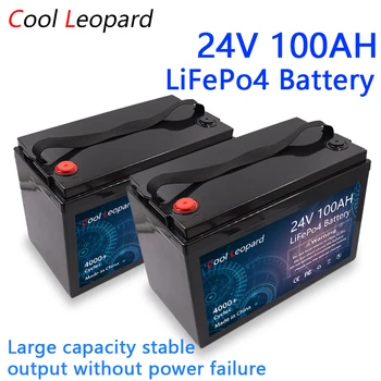 24V 100Ah LiFePo4 Baterije 24V Litij-Železo Fosfat Baterije,za Elektronske Čistilci tal,Tla, Čistila za počitniške Prikolice,invalidski Vozički,RV