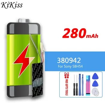 280mAh KiKiss Zmogljivo Baterijo 380942 (2 liniji) Za Sony SBH54 Digitalni Zamenjava Bateria