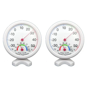 2X Higrometer Vlažnost Termometer Temp/Temperatura Meter