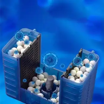 3 V 1, Podvodna Fish Tank Filter 3 Velikosti Ultra Tiho Gojenje Biokemične Goba Za Aquarium Fish Tank