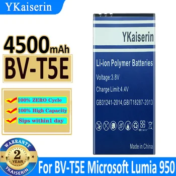4500mAh YKaiserin baterija BV-T5E BVT5E za Nokia Lumia 950 RM-1106 RM-1104 RM-110 Bateria