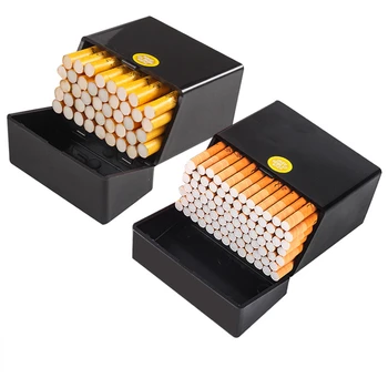 50 Cigaret Primeru Plastičnih Prenosnih Grobo Cigaret Škatla za Shranjevanje Vlage-dokazilo Zaprti Cigaret Primeru Kajenja Dodatki