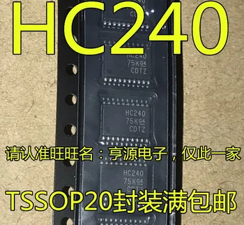 50pcs/veliko 100% novih HC240 74HC240 SN74HC240PWR 74HC240PW TSSOP20