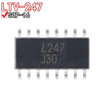 5PCS Ldv-247 LTV247 L247 optocoupler obliž SOP16 quad-tranzistor
