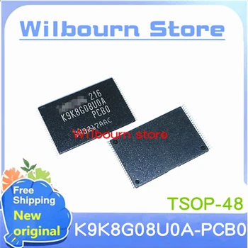 5PCS/VELIKO K9K8G08U0A-PCB0 K9K8G08UOA-PCBO K9K8G08U0A K9K8G08UOA PCB0 TSOP48 Novo izvirno Pomnilniški čip