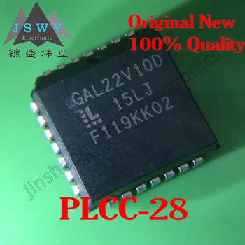 5~50PCS brezplačna dostava GAL22V10D-15LJN GAL22V10D-25LJ SMD PLCC-28 programabilni čipu IC 100% čisto nov originalen zalogi