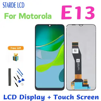 6.5 palčni Original LCD Zaslon Za Motorola Moto E13 Zaslon LCD Zaslon na Dotik Za Moto E13 Zaslon Popravila Zamenjava Del