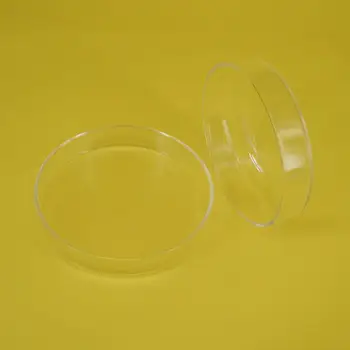 60mm Borosilicate Stekla Petri Kulture Posode s Pokrovi Za Laboratorij Bakterijske Kvasa