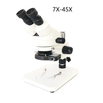 7-45X kateri je daljnogled stereo mikroskop 144 nastavljiva led žarnica svetlobo nabavi za industrijske VREČKO S.P CPU odbor telefon popravila