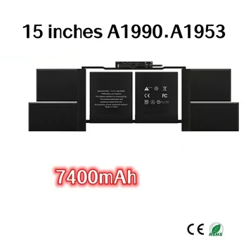 7400mAh Za Apple laptop baterije MACBOOK PRO 15 centimetrov A1990 A1953 laptop baterije