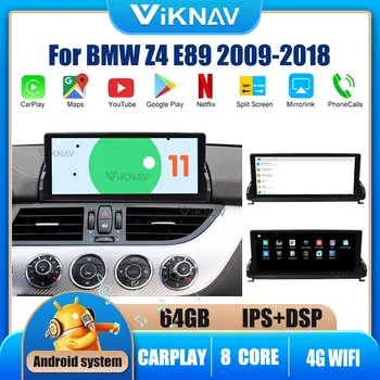 8 Core 10.25 Inch Android Sistem Carplay Radio BMW Z4 E89 2009-2018 Multimedijski Predvajalnik 64GB Volan Nadzor