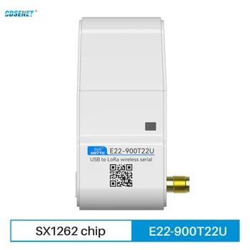 868.125 MHz 915MHz SX1262 Lora Brezžični Modul CDSENET E22-900T22U z Anteno 22dbm LBT RSSI Dolge Razdalje 5 km USB Nizke Moči