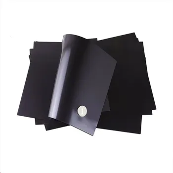 A4 Magnet Listov Črno Magnetni Preproge za Hladilnik Fotografijo in Sliko Rezanje Navojnih Obrti Magneti, Magnetni na Eni Strani 0,5 mm