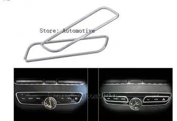 Alumium Zlitine Konzole Plošča Pokrov Trim Za Mercedes Benz C Razred C180 C200 W205 2015 2016 Avto Styling