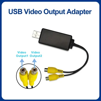 Android Usb Video Output RCA Kabel AV, HDMI OUT HDMI Za Avto Radio Multimedijski Predvajalnik Streho Vzglavnik Zaslon HD USB na Adapter RCA