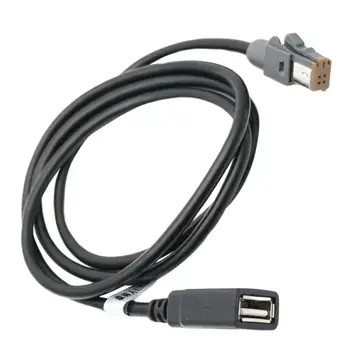 Avto Avdio Kabel USB Črn USB 2.0 Kabel Priključek za Impreza 2012-2013