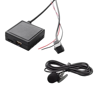Avto Bluetooth 5.0 AUX USB Glasbe Adapter za Brezžični Avdio Kabel Mikrofona Adapter Za Pioneer Radio P99 p01 ribje IP-BUS Rezervni Deli