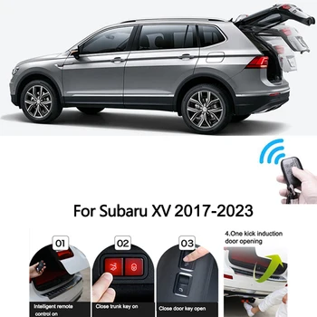 Avto Električna vrata prtljažnika Za Subaru XV 2017-2023 Inteligentni Rep Okvir Vrat Moč Upravljati Trunk Dekoracijo Refitted Nadgradnjo