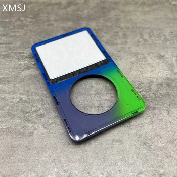 Barvita Modre Plastične Popravila Zamenjava Sprednje Faceplate Stanovanj Primeru Kritje za iPod 5. Video 30Gb 60GB 80GB