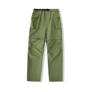 BELA FISHTAIL/Multi-žep snemljiv kampiranje hlače svoboden naravnost tovora dolge hlače