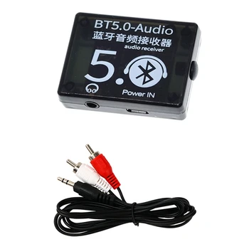 BT5.0 Avdio Sprejemnik+Primeru+Eno-Do-Dve Audio Kabel, Kit, MP3, Bluetooth, Dekoder Lossless Avto Zvočniki Audio Ojačevalnik Odbor