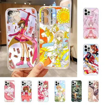 C-CardCaptor S-Sakura Anime Primeru Telefon Za Iphone 7 8 Plus X Xr Xs 11 12 13 Se2020 Mini Mobilnih Telefonov Iphone 14 Pro Max Primeru