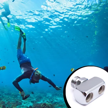 Cev Za Scuba Potapljanje Regulator Pribor Adapter Za Snorkeling Priključek