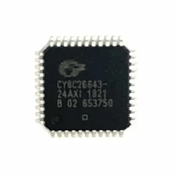 CY8C26643-24AXI QFP44 Integriranih Vezij (ICs) Vgrajeni - Microcontrollers Novega in Izvirnega