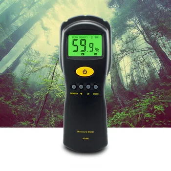 Digitalni higrometer Les Vlago Meter Tester Visoko Natančnost Vlažnost Merilni Instrument Orodje LCD-zaslon AS981