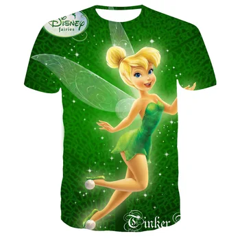 Disney Lemiti Bell Moški Ženske T shirt Harajuku O-vratu T-shirt Kratek Rokav Vrhovi Otroci, Otroci Tee Fantje Dekleta T srajce