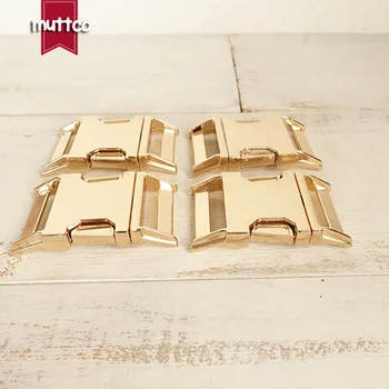 Drobno DIY za Psa Ovratnik Zlati 3.0 cm diy nahrbtnik cinkove zlitine sponke pet kovinske sponke DCK-30G