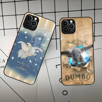 Dumbo Primeru Telefon Za Iphone 15 14 13 12 11 Pro Mini Max X Xr Xs 8 7 Puls 6 Stekla