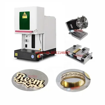 Fiber laser 50 W 100W pralni za zlato rezanje graviranje nakita ime plošče ogrlica graverja