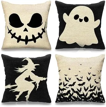 Halloween prevleke dekoracijo notranjih čarovnica bat perilo blazine pokrov kavč dekoracijo prevleke 50*50 dekor