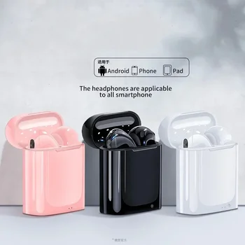 i7 Mini TWS Brezžična tehnologija Bluetooth Slušalk, Slušnih Šport Slušalka Slušalke z mikrofonom Polnjenje primeru Slušalke Za Xiaomi Iphon